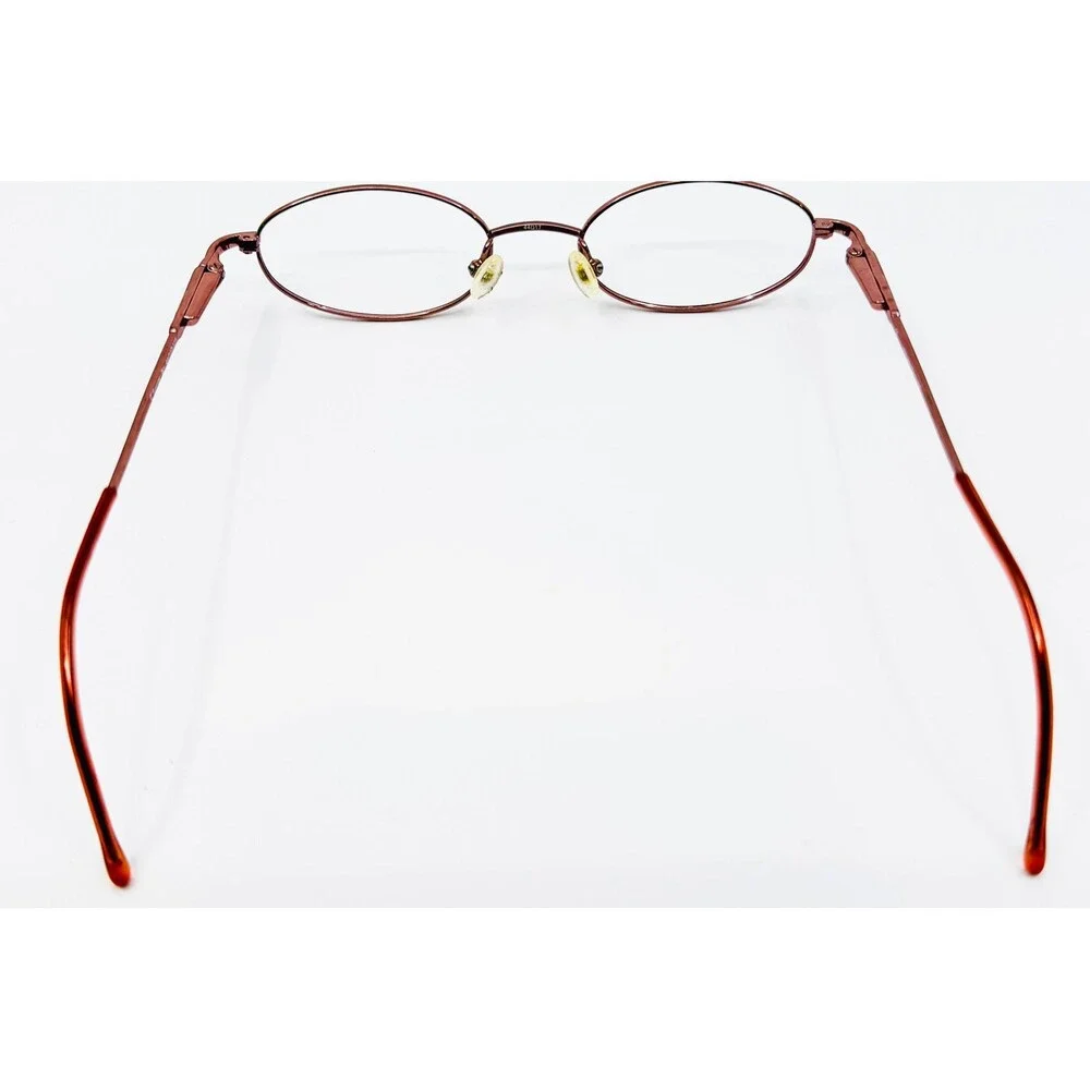 Candie's Eyeglass Frames Girls Rose Gold Oval Metal C TAYLOR RO 44-17-125